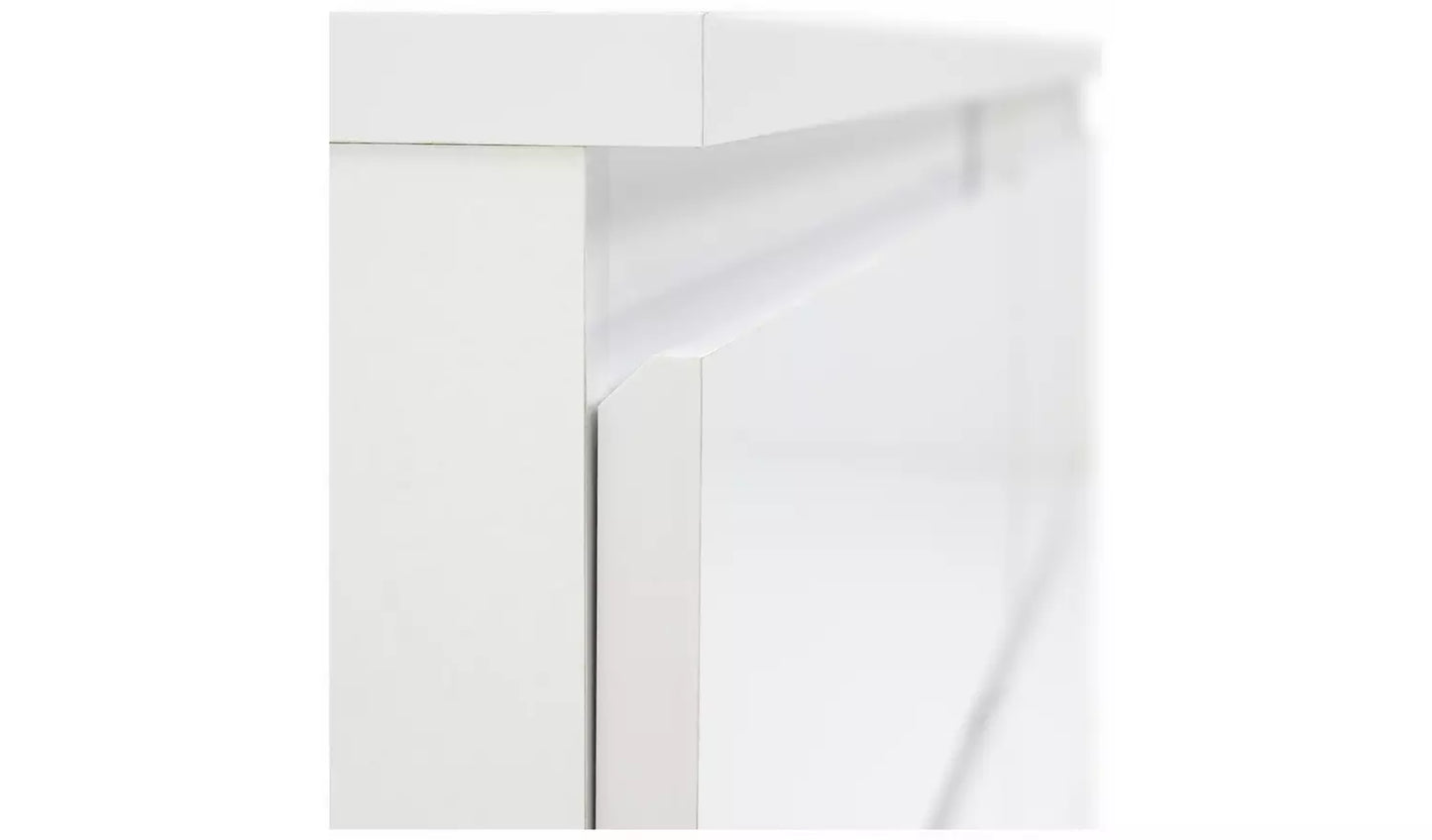 Assembled Jenson 6 Drawer Chest - Gloss White