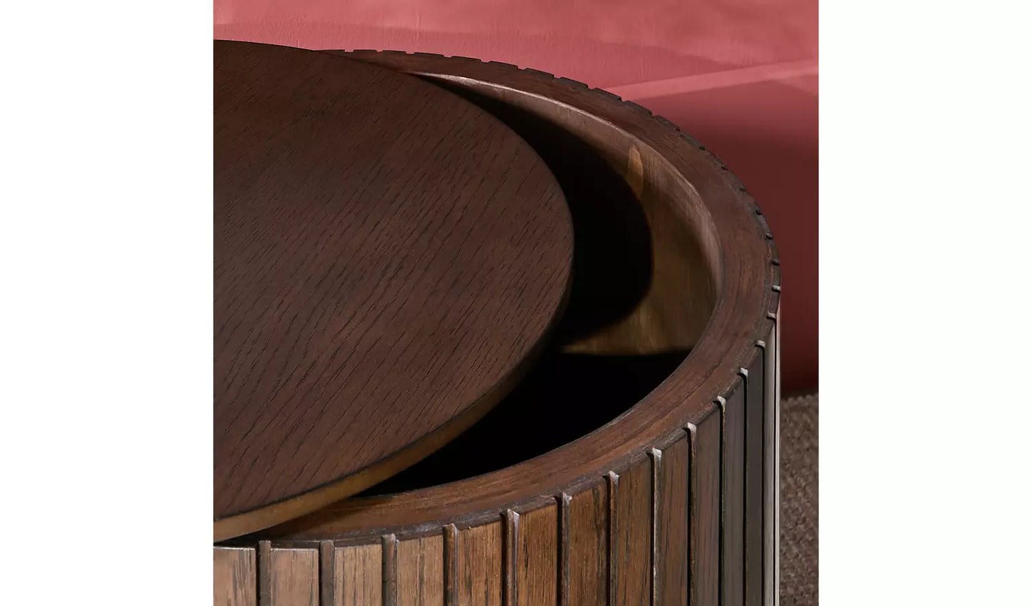 Assembled Habitat Engel Nest of Coffee Table - Walnut