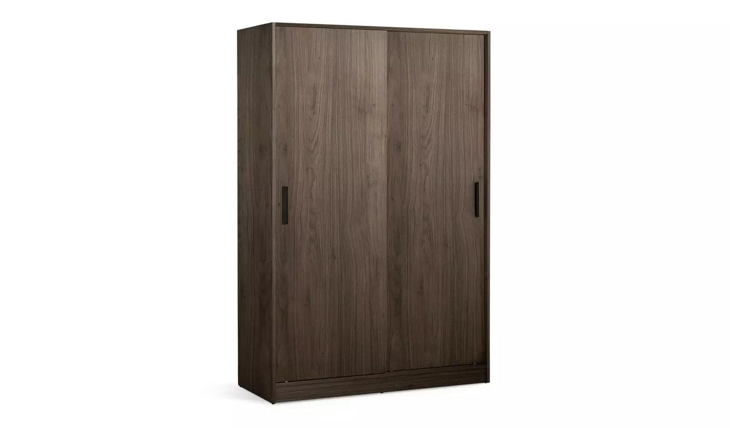 Nova 2 Door Sliding Wardrobe - Walnut