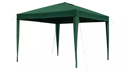 3m x 3m Pop-Up Garden Gazebo – Green