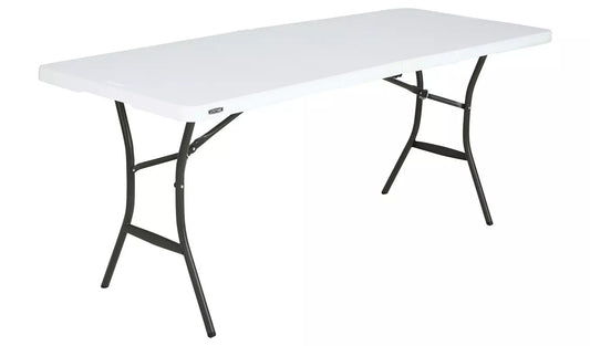 Lifetime 6ft Folding Plastic Camping Table
