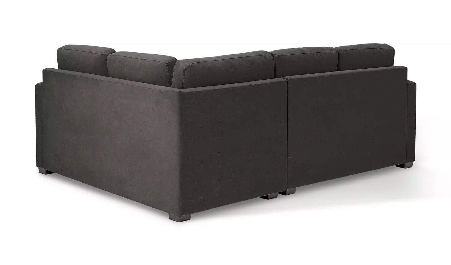 Habitat Reagan Fabric Right Hand Corner Sofa Bed- Charcoal