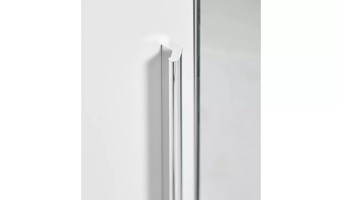 Habitat Munich 3 Door Mirror Wardrobe -White & Oak Effect