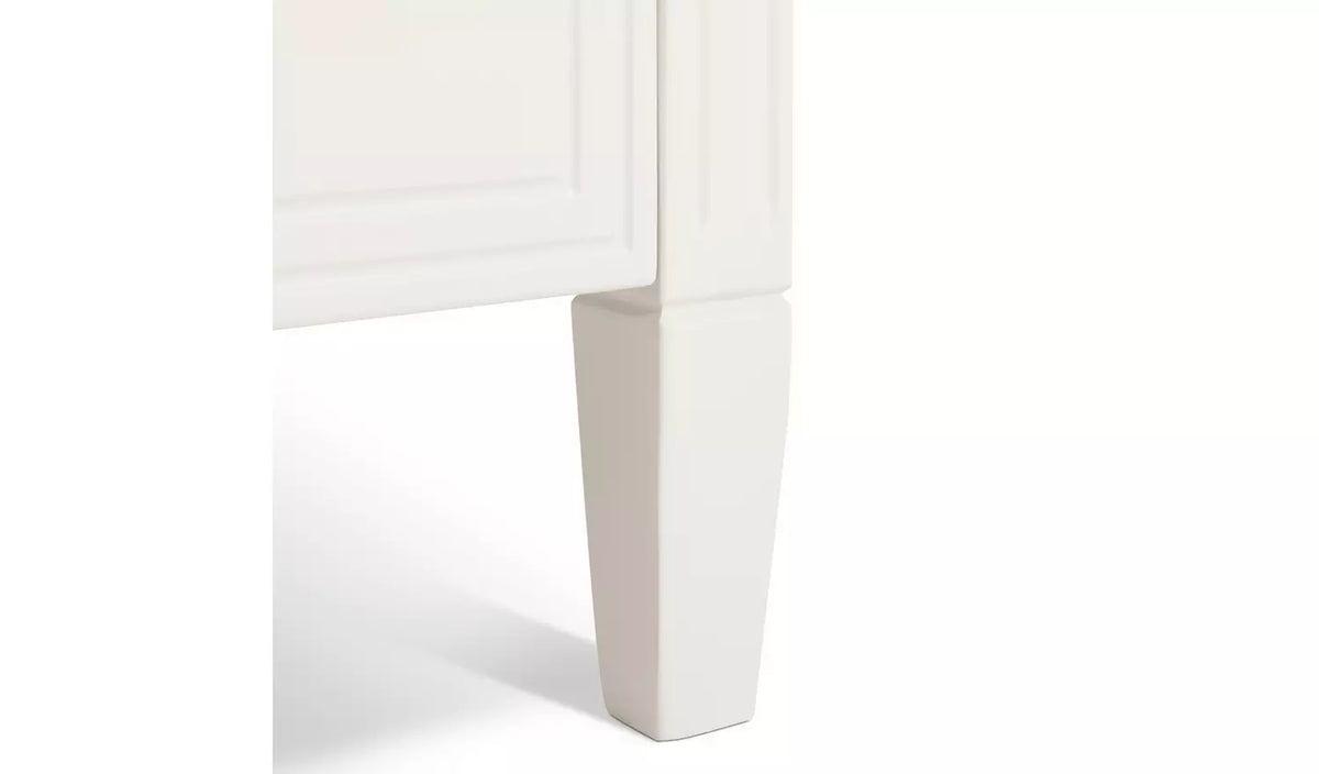 Assembled Lucie 6 Drawer Chest - Off White
