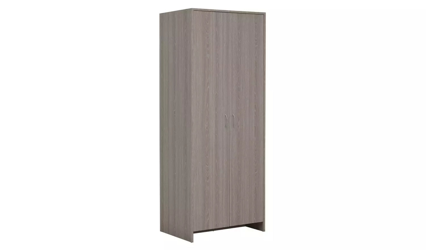 Seville 2 Door Wardrobe - Grey Oak Effect