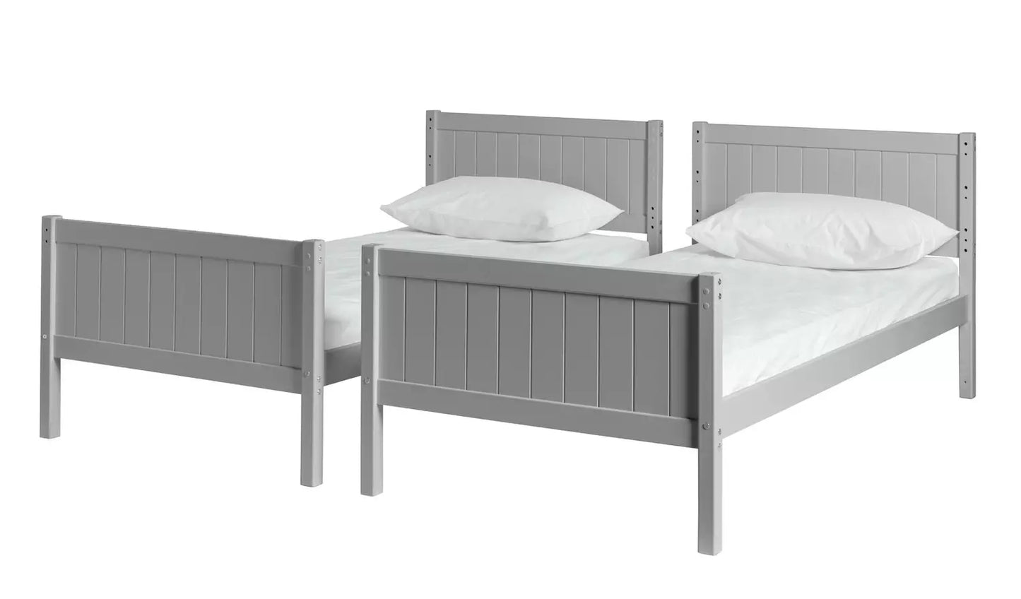 Habitat Detachable Bunk Bed Frame - Grey