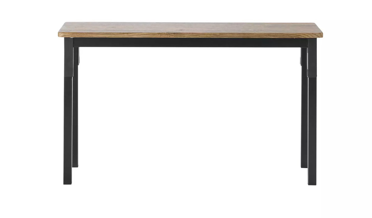 Assembled Bolitzo Oak Dining Table - Black