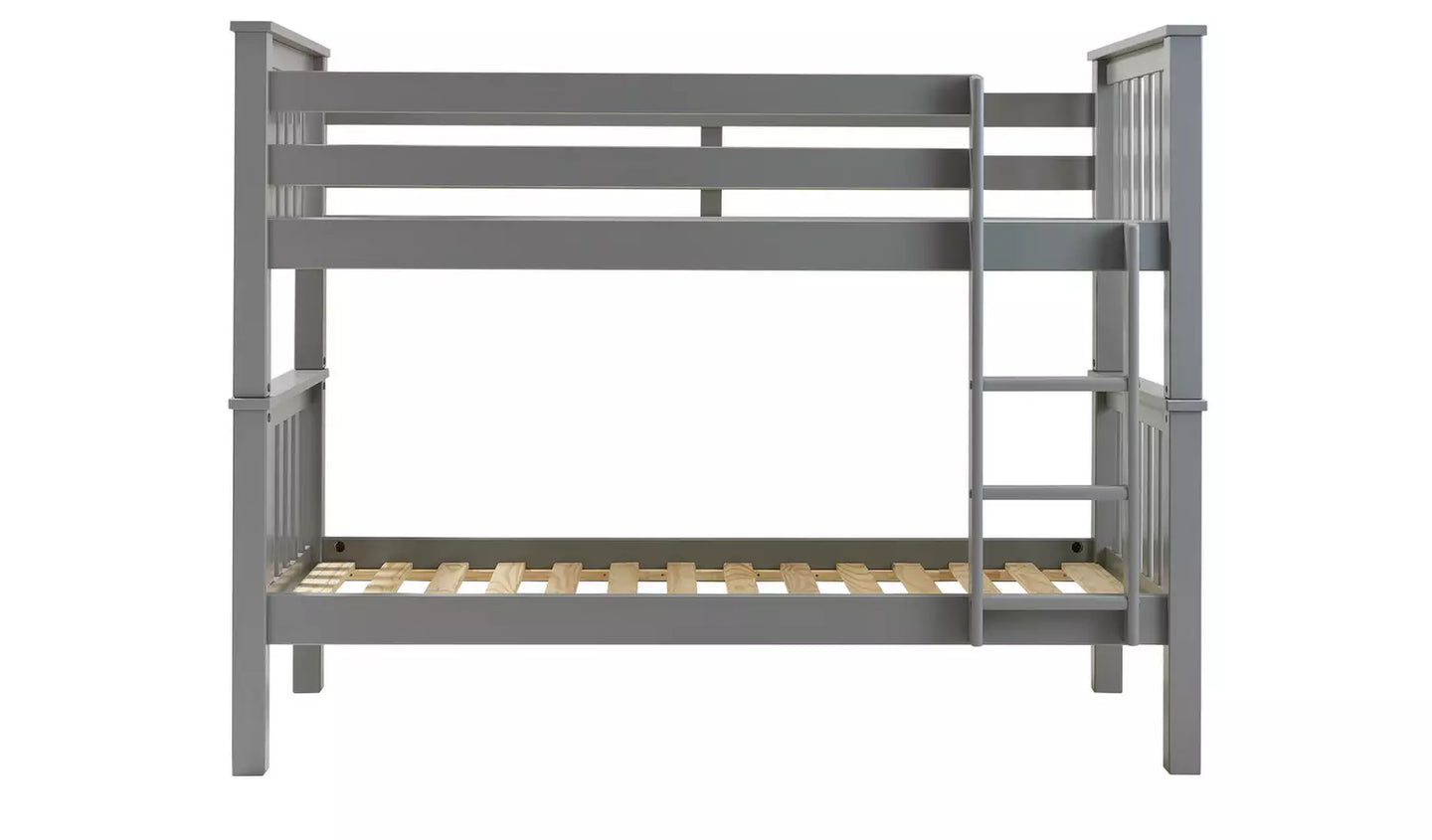 Assembled Habitat Heavy Duty Bunk Bed Frame - Grey