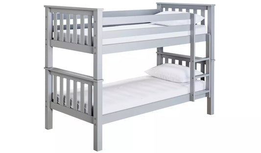 Assembled Habitat Heavy Duty Bunk Bed Frame - Grey