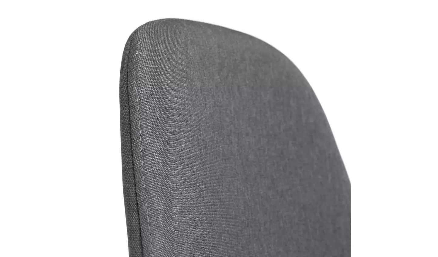 Assembled Habitat Beni Pair of Fabric Chairs - Grey