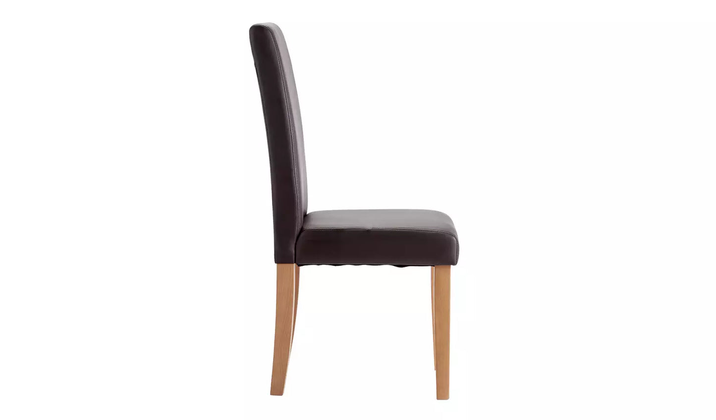 Assembled Midback Dining Chairs - Chocolate