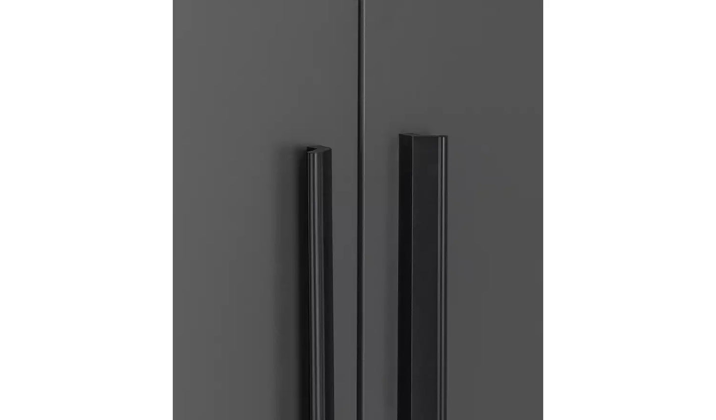 Habitat Munich 4 Door Wardrobe - Anthracite