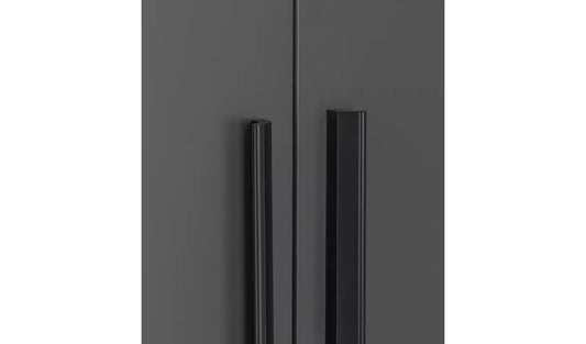 Habitat Munich 4 Door Wardrobe - Anthracite
