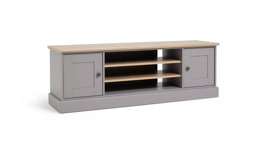 Assembled Winchester TV Unit - Grey