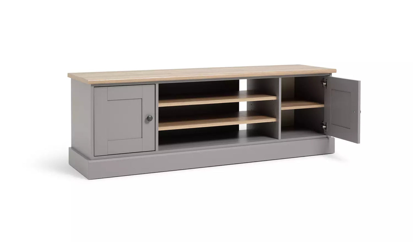 Assembled Winchester TV Unit - Grey