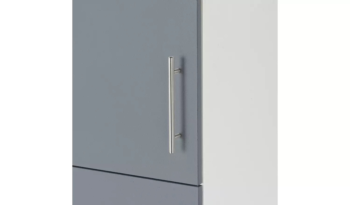 Athina 500mm Fitted Kitchen Tall Unit - Grey