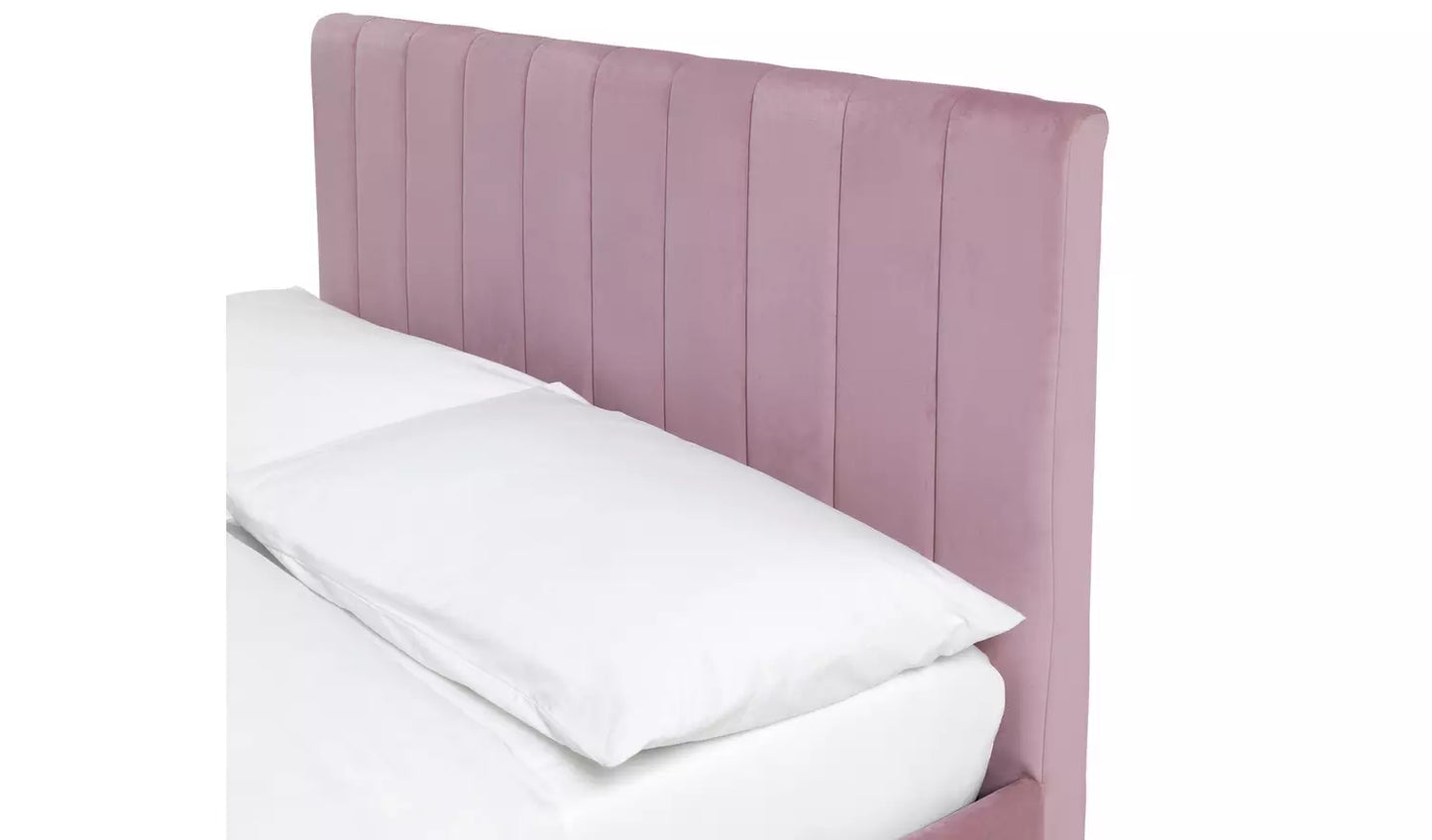 Pandora Double Velvet Bed Frame - Pink