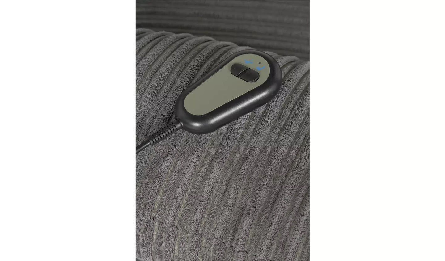 Bradley Rise & Recline Chair - Charcoal & Black