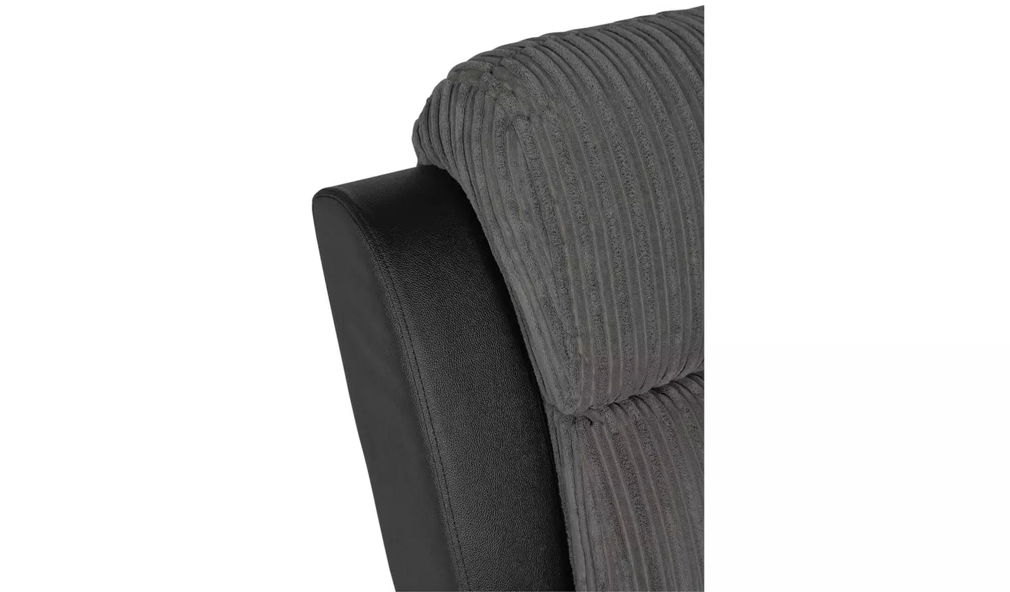 Bradley Rise & Recline Chair - Charcoal & Black