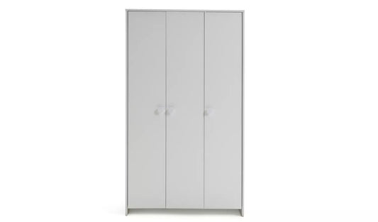 Asembled Habitat Kids Juno 3 Door Wardrobe - White