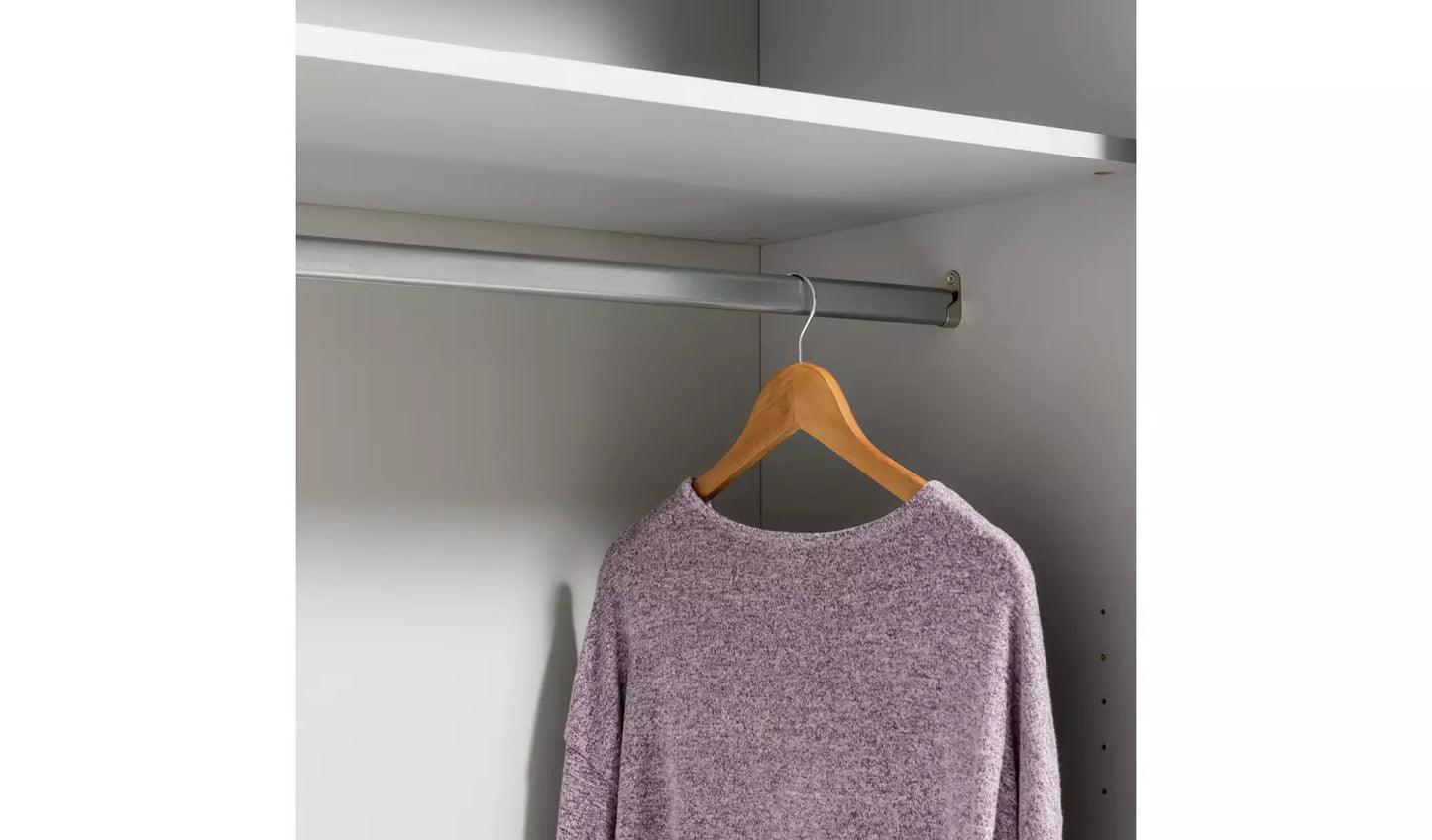 Habitat Holsted Mirror 200cm Sliding Wardrobe - Oak Effect