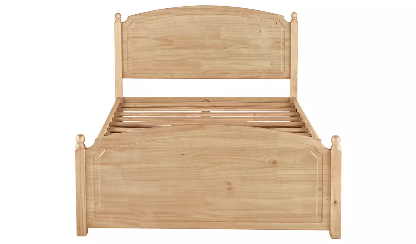 Emberton Kingsize Wooden Bed Frame - Pine