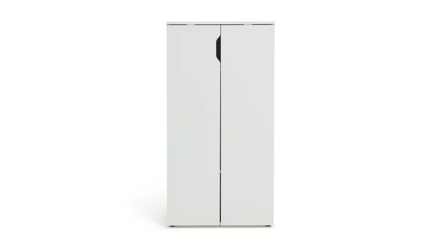 Habitat Pod 2 Door Short Wardrobe - White