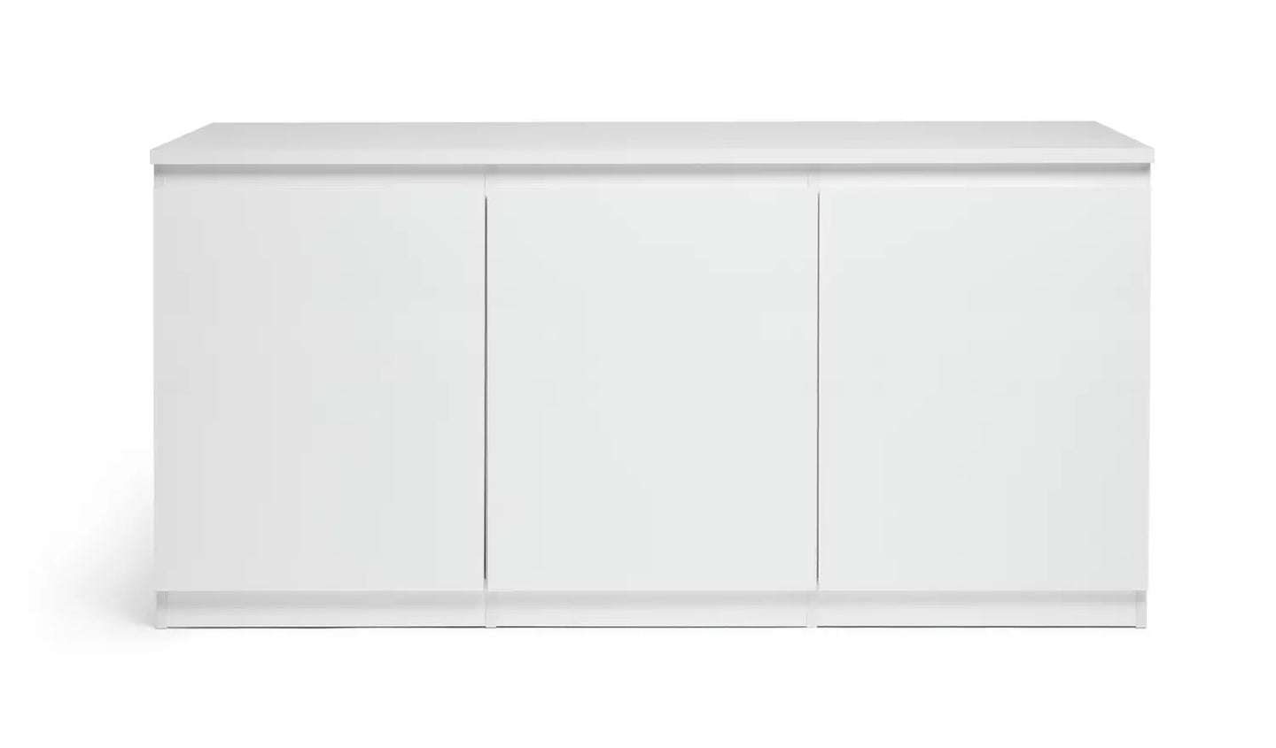 Assembled Habitat Jenson 3 Door Sideboard - White