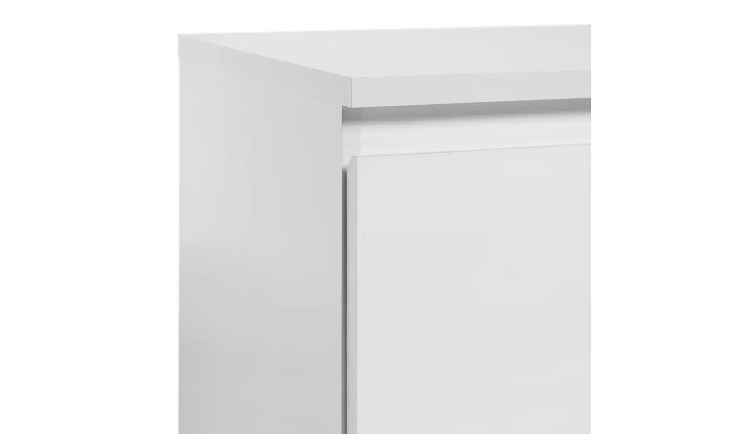 Assembled Habitat Jenson 3 Door Sideboard - White