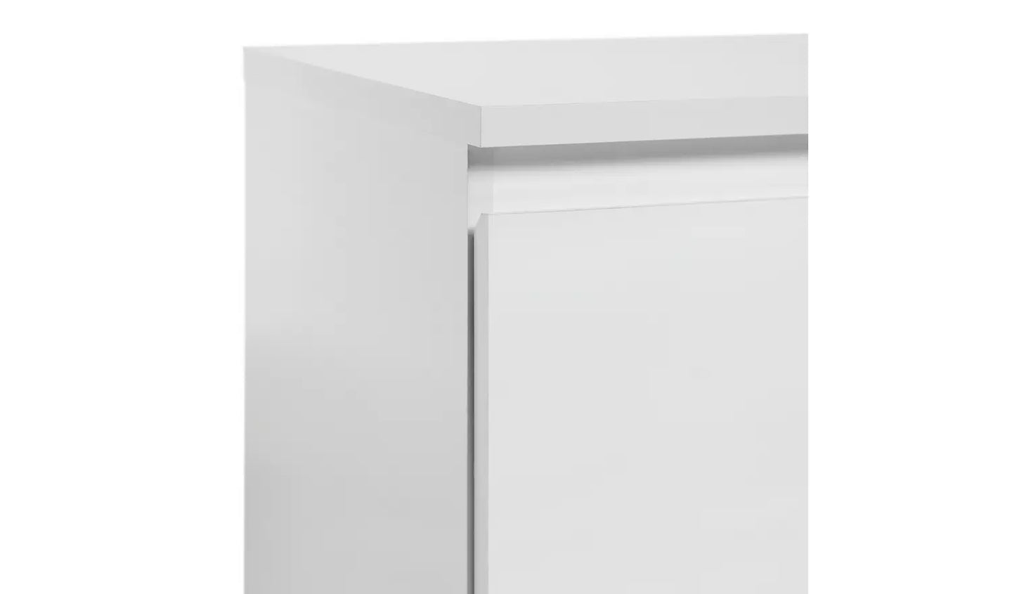 Assembled Habitat Jenson 3 Door Sideboard - White