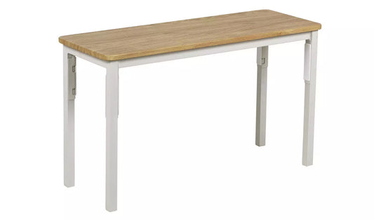Bolitzo Pair Oak Dining Dining White Benches