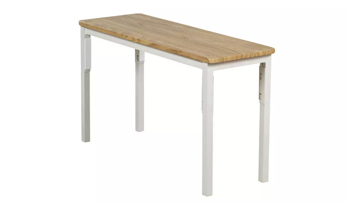 Bolitzo Pair Oak Dining Dining White Benches