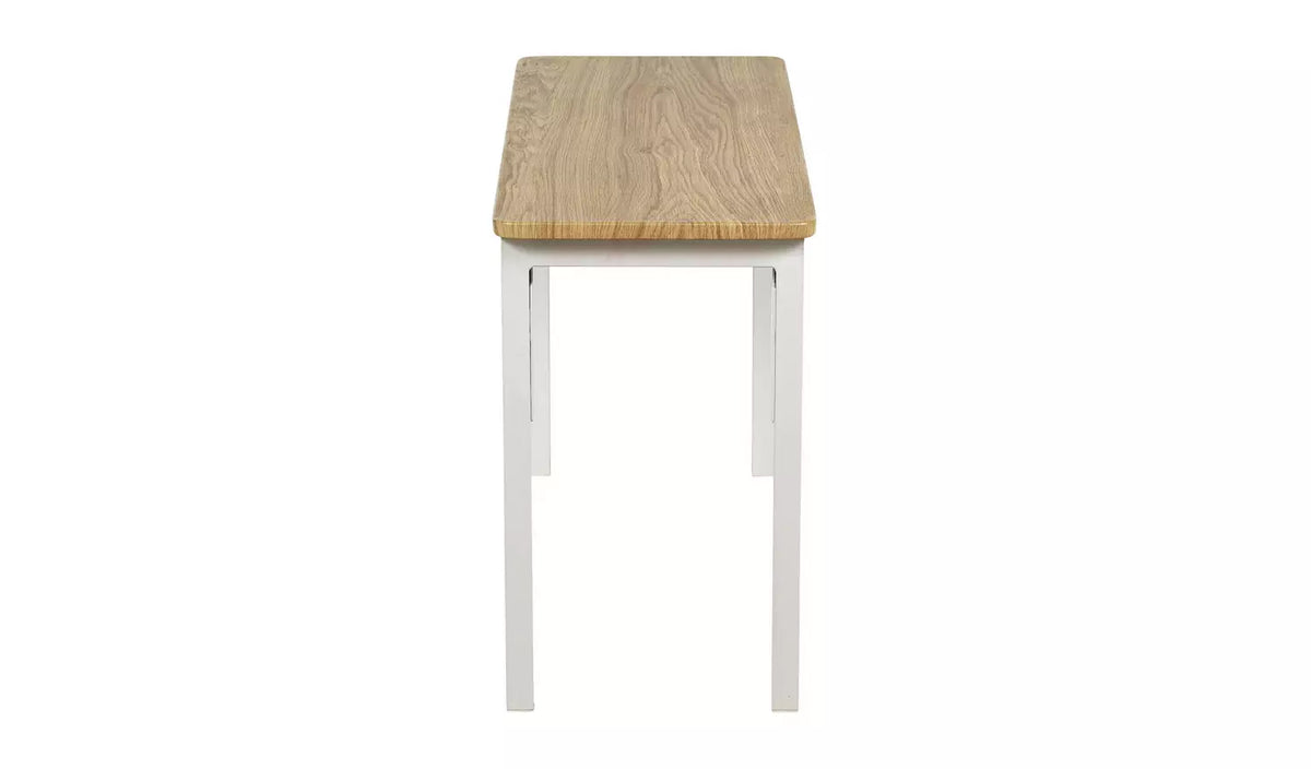 Bolitzo Pair Oak Dining Dining White Benches