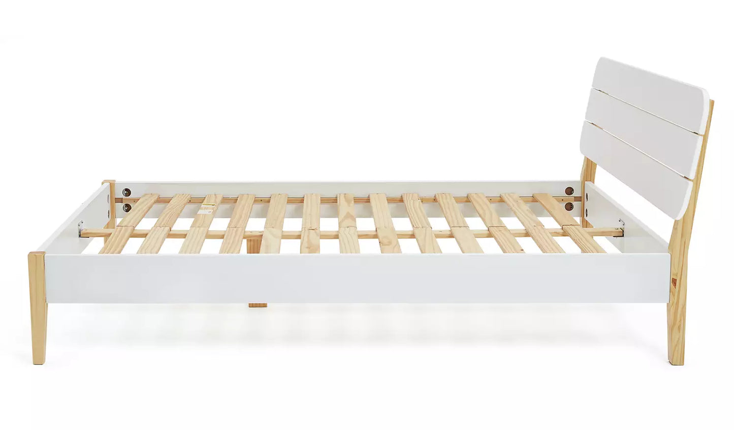 Habitat Hanna Small Double Wooden Bed Frame - White