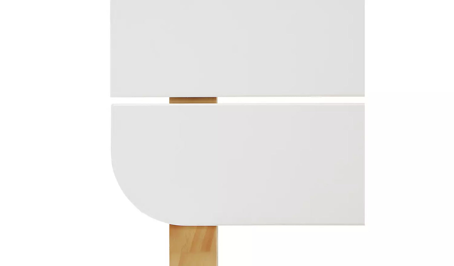 Habitat Hanna Small Double Wooden Bed Frame - White