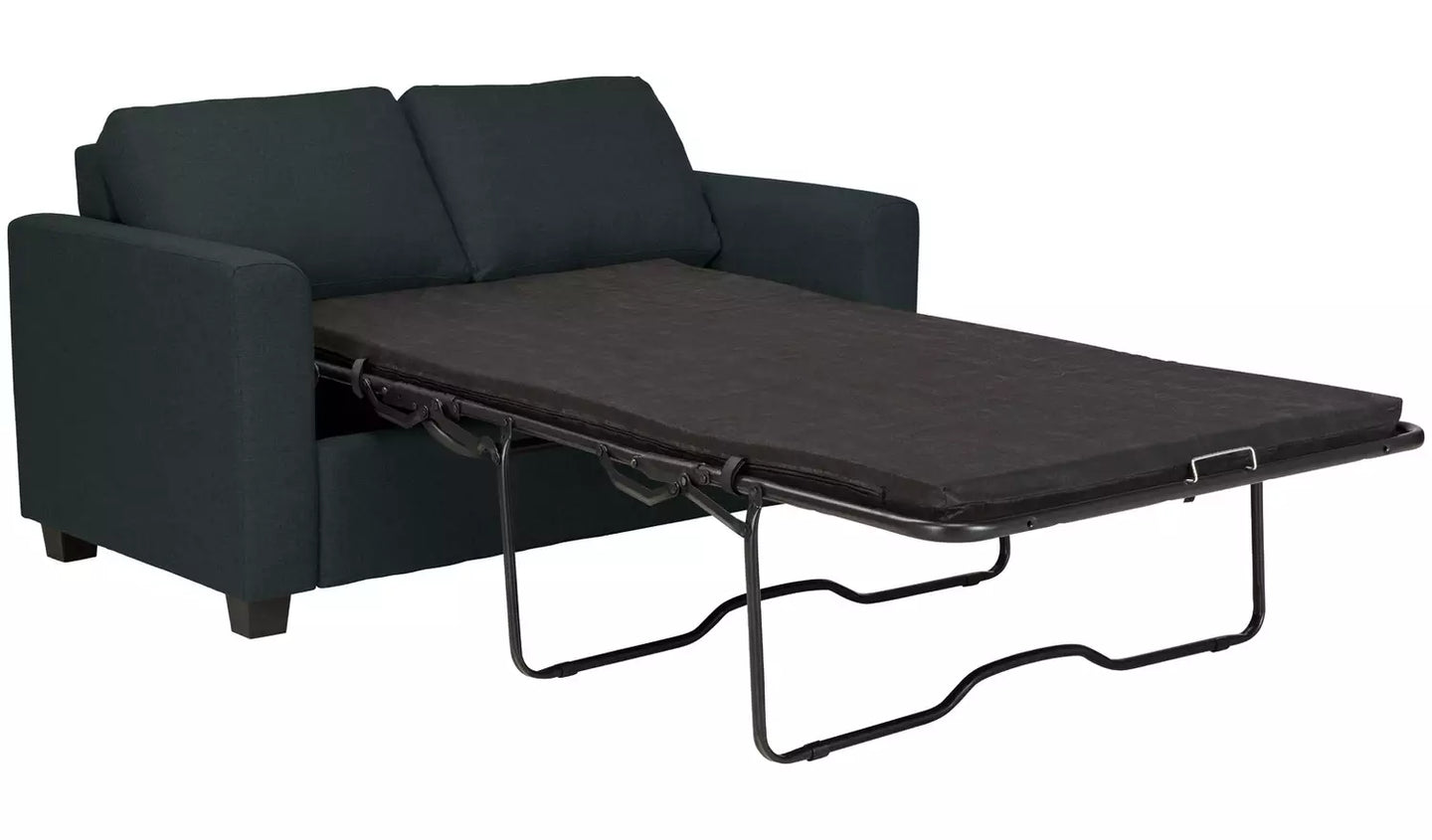 Habitat Apartment Fabric 2 Seater Sofa Bed - Charcoa