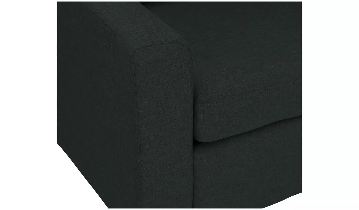 Habitat Apartment Fabric 2 Seater Sofa Bed - Charcoa