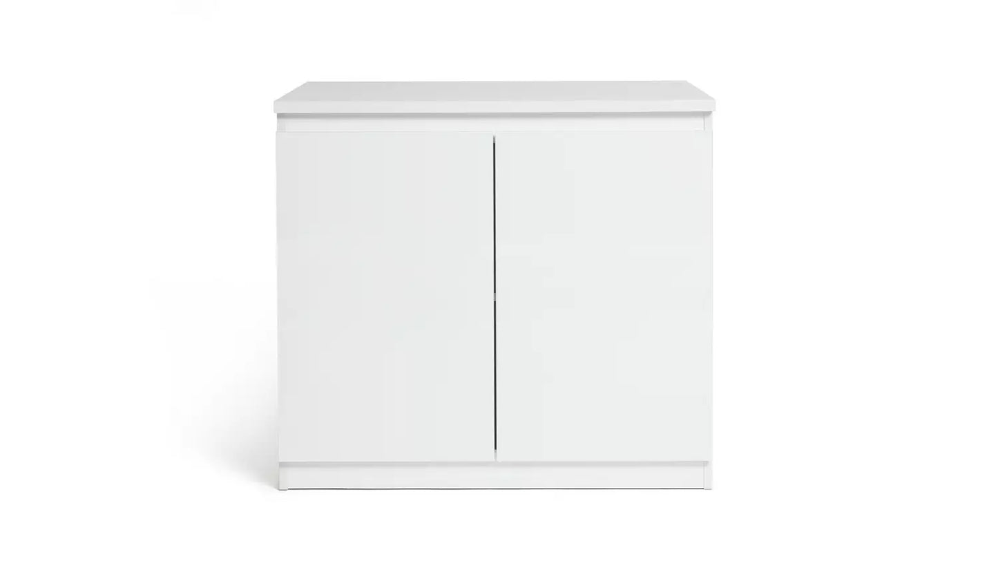 Assembled Jenson 2 Door Sideboard - White