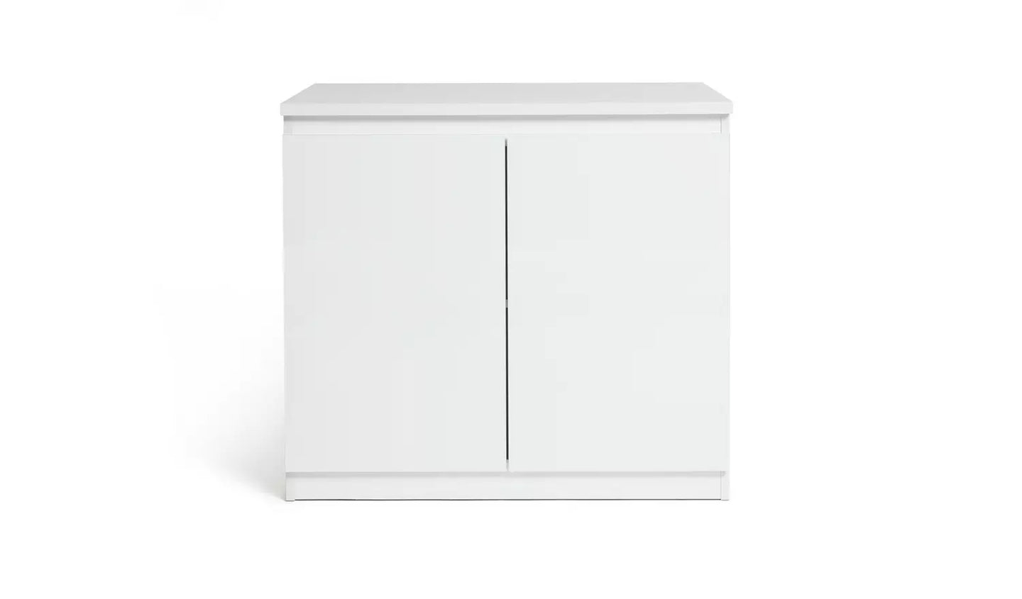 Assembled Jenson 2 Door Sideboard - White