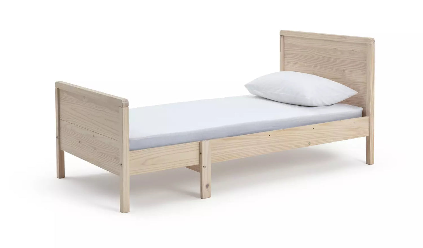 Habitat Bloom Extendable Toddler Bed - Pine