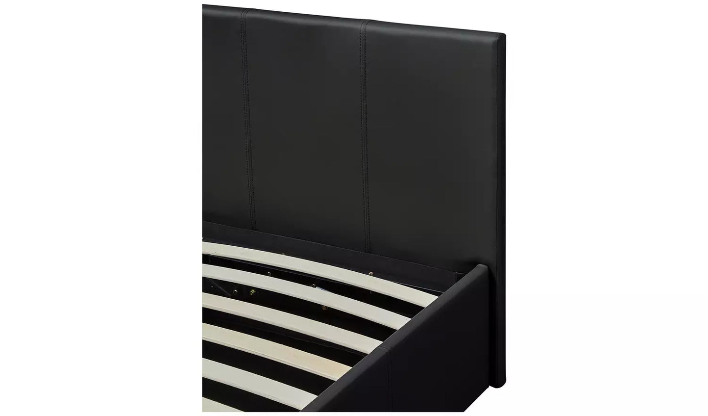 Lavendon Single Side Open Ottoman Bed Frame-Black