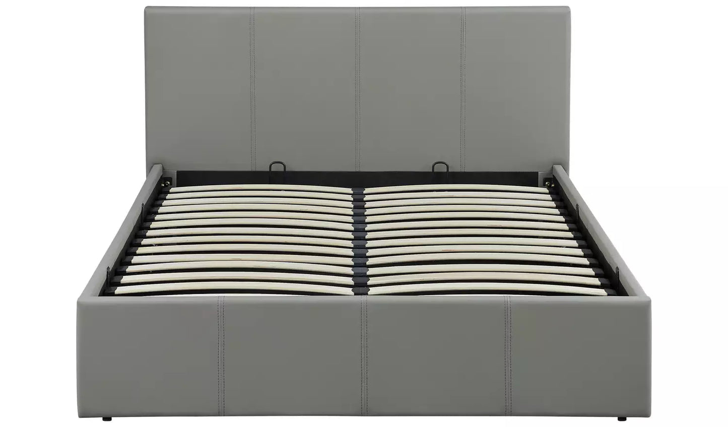 Lavendon Double End Open Ottoman Bed Frame - Grey