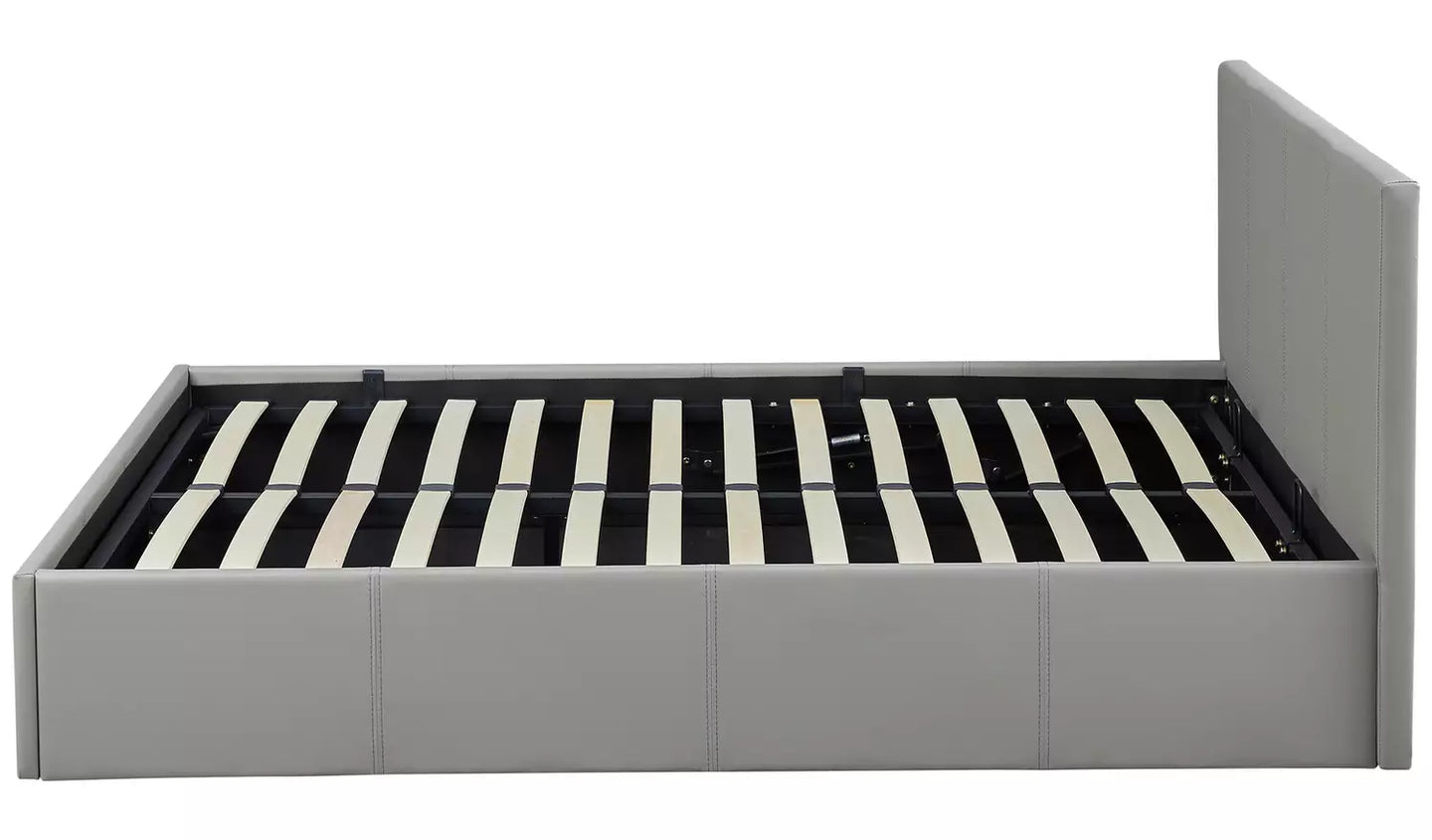 Lavendon Double End Open Ottoman Bed Frame - Grey