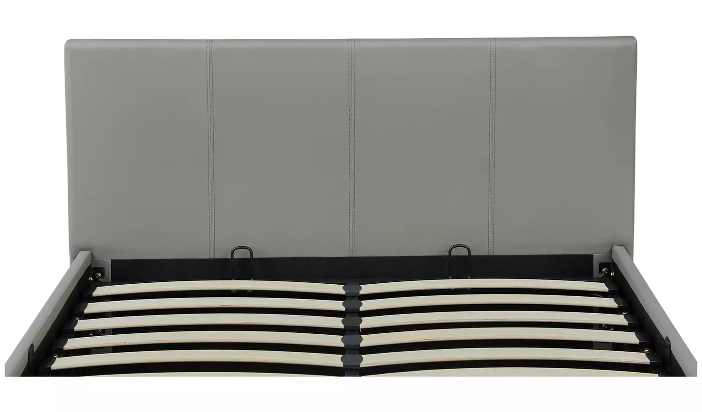 Lavendon Double End Open Ottoman Bed Frame - Grey