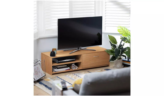 Assembled Home Squares 1 Drawer TV Unit