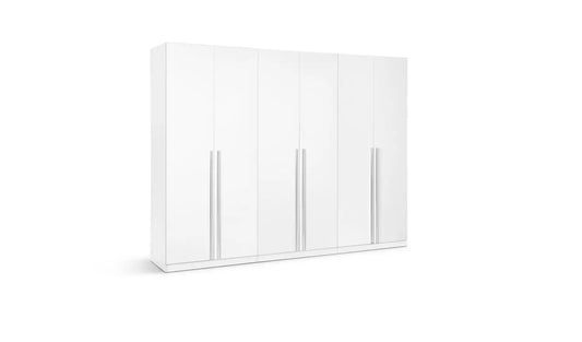 Habitat Munich 6 Door Wardrobe - White