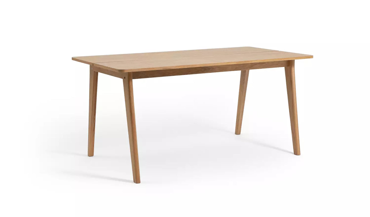 Habitat Nel Oak Veneer 4 Seater Dining Table