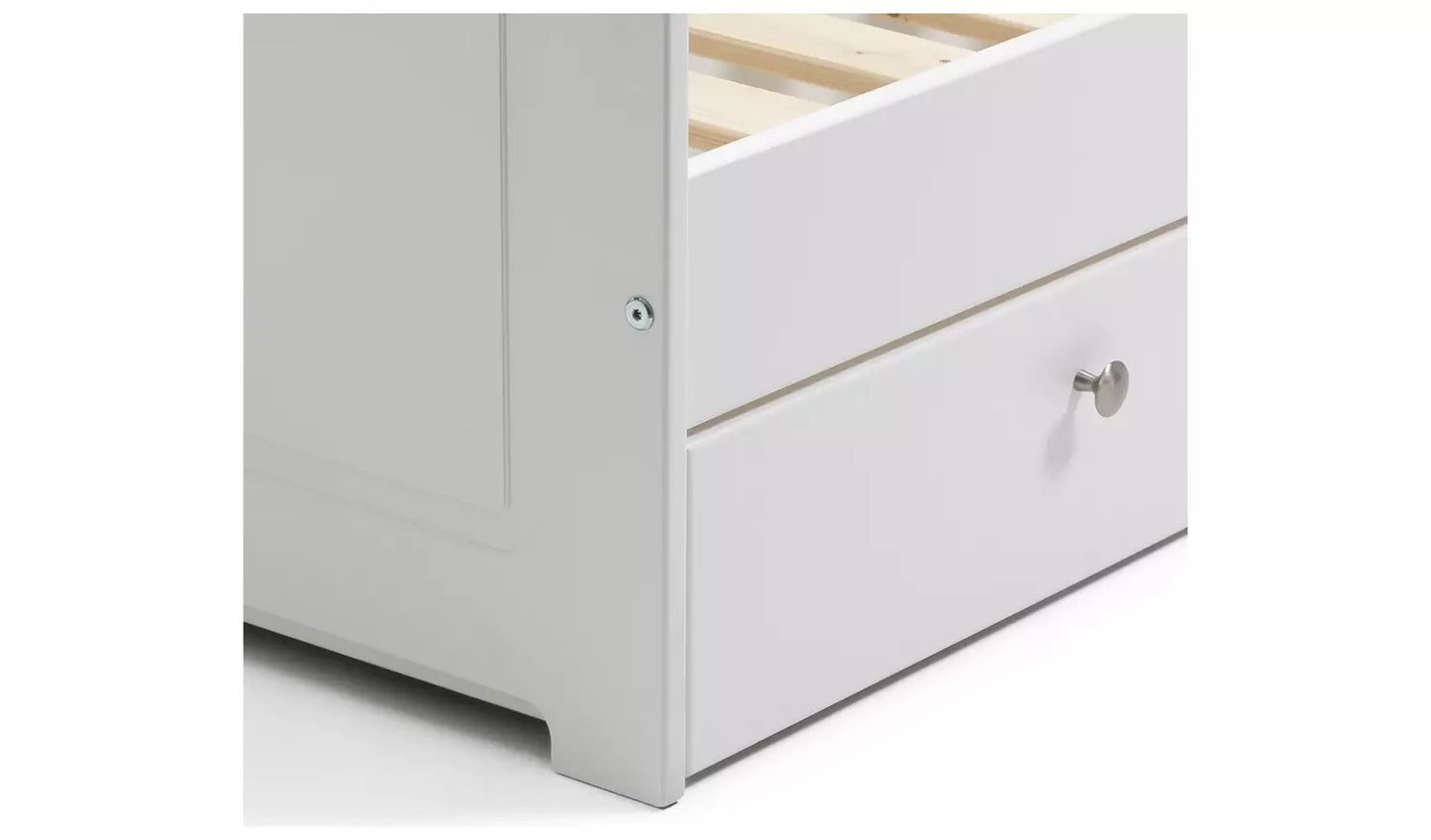 Habitat Brooklyn Toddler Bed With Drawer - White