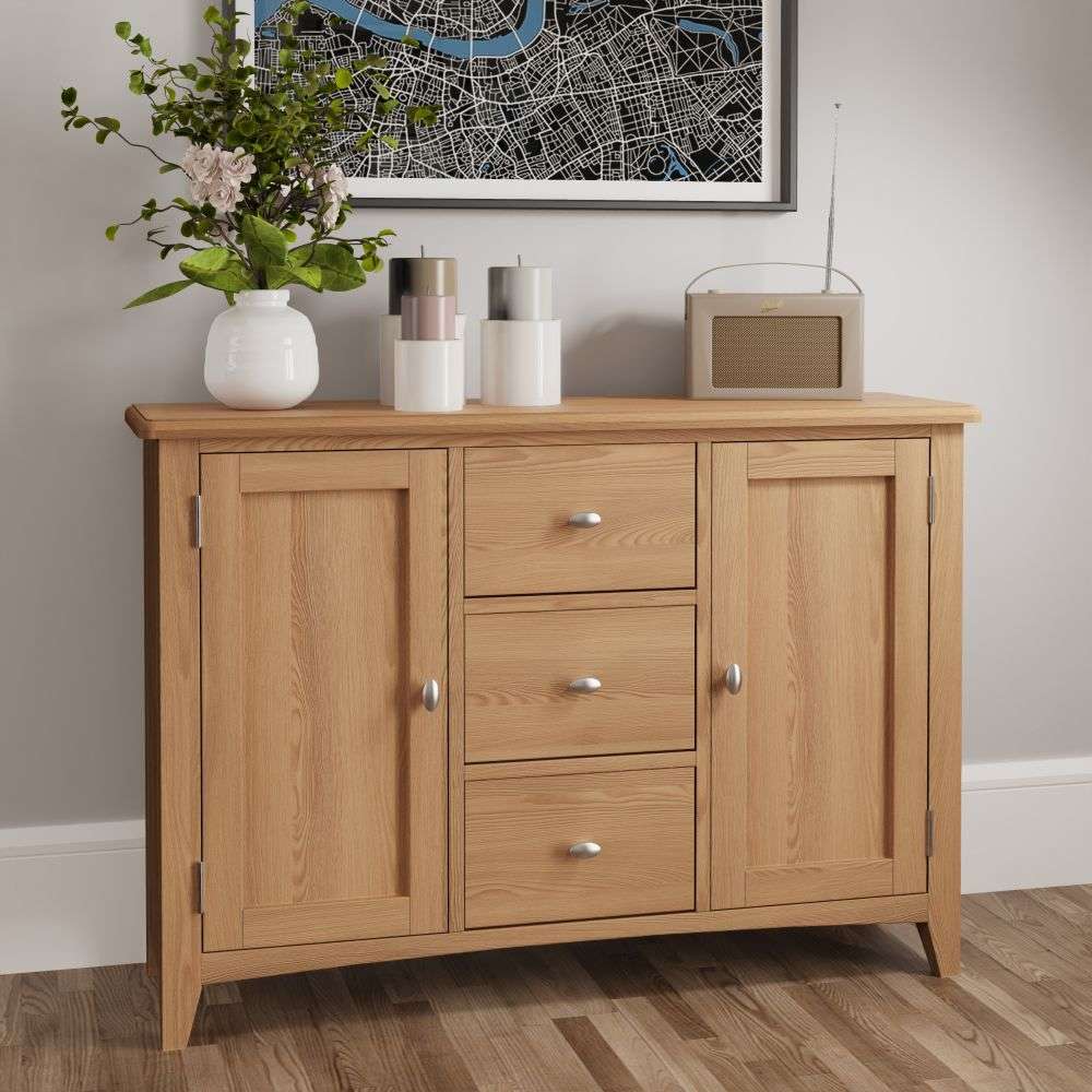 Assembled Dining & Occasional Large Sideboard - Light Oak