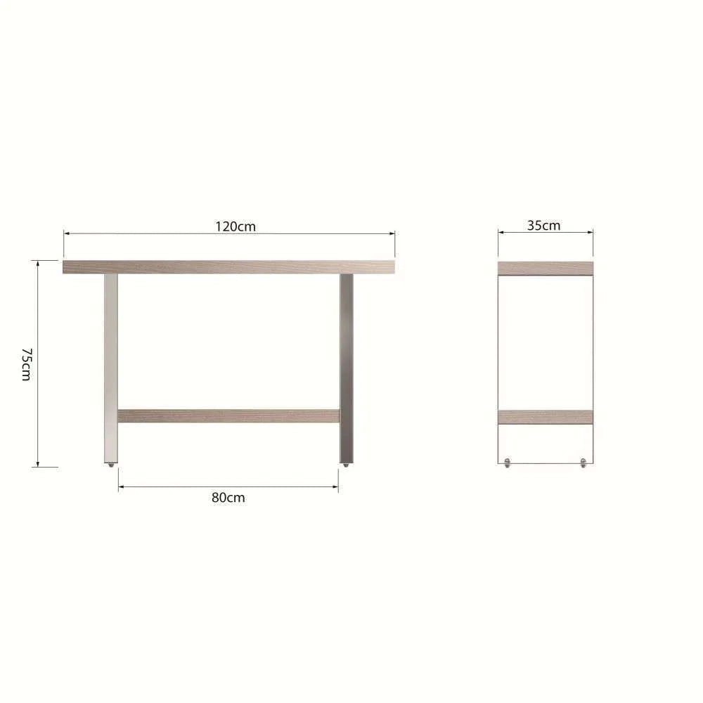 Console Table -  Silver Oak